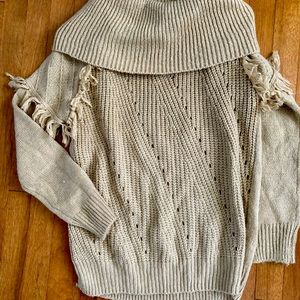 Knox rose tan sweater NWT